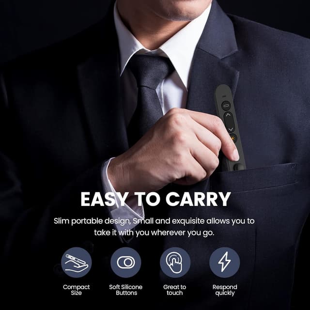 Thumbnail 6 de Presentation Clicker Wireless Presenter for PC