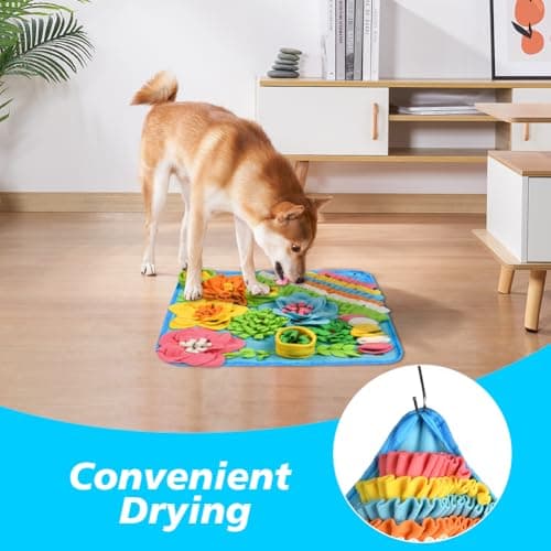 Thumbnail 6 de OSDUE Alfombra Olfativa para Perros Snuffle Mat lavable a máquina 39x39 cm