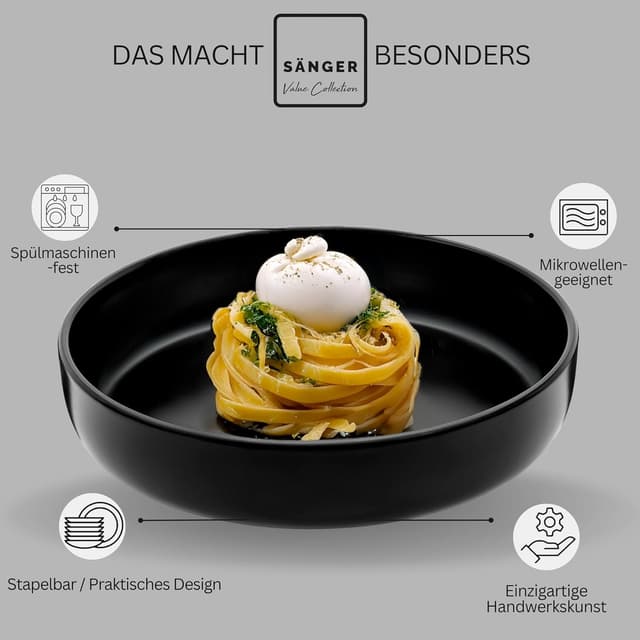 Detalle de SÄNGER Madeira Dessertteller Set 20 cm