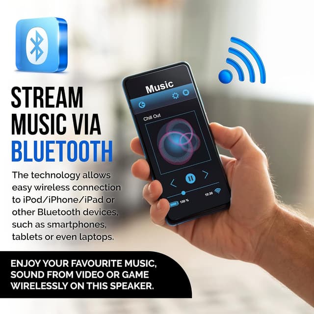 Detalle 2 de Philips Bluetooth Boombox with Cassette