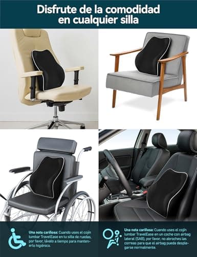 Thumbnail 6 de Travel Ease Cojín lumbar 43x40x11 cm