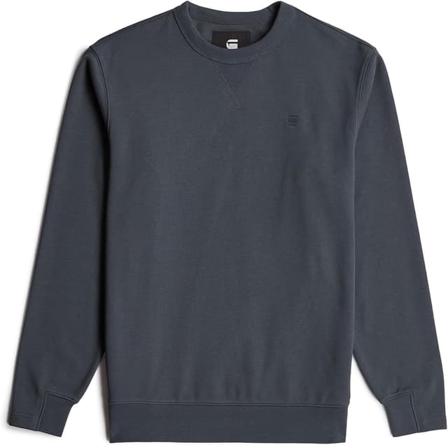 Detalle 2 de G-STAR Herren Nifous Sweater mit geripptem Kragen