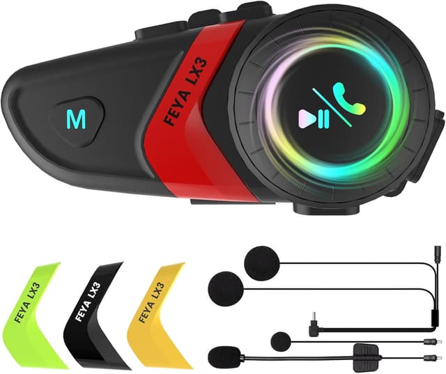 Thumbnail 6 de FEYA Y-M10 Motorcycle Helmet Speakers 1000mAh