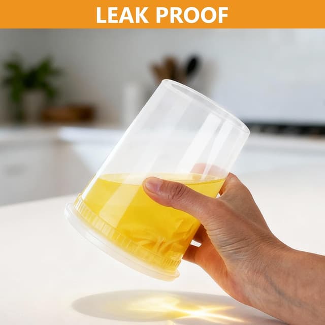 Detalle 1 de NESCCI Deli Containers 8 oz pack