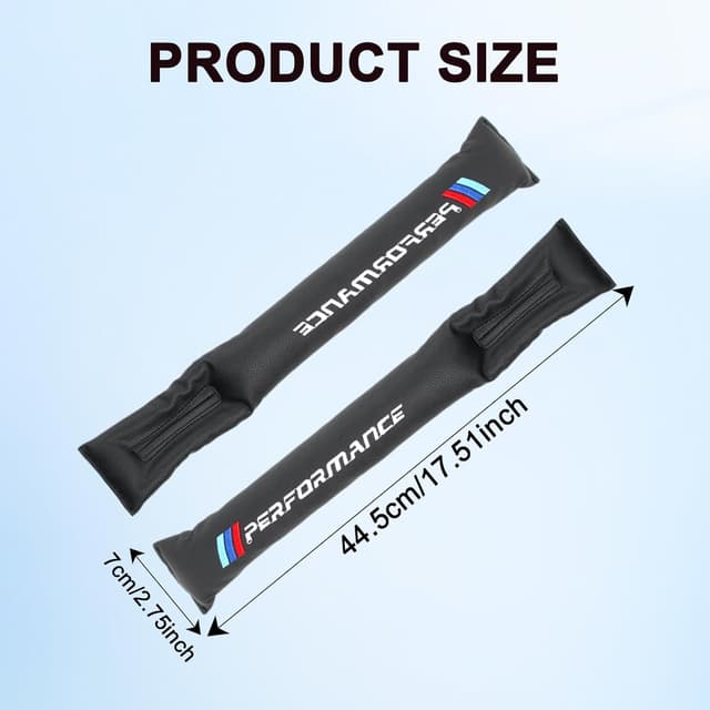 Thumbnail 2 de 2 PCS Universal Auto Kunstleder Autositz Lückenfüller