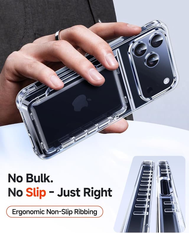 Thumbnail 6 de LeYi Clear Wallet Case for iPhone 17 Pro Max