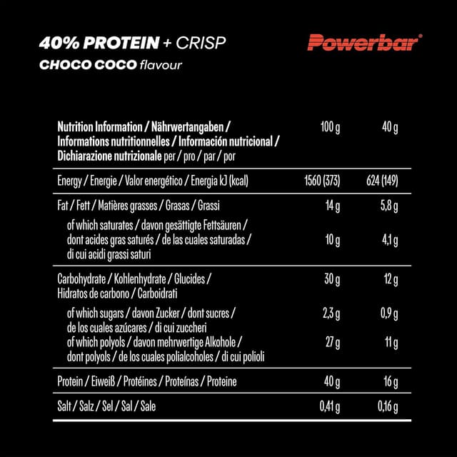 Thumbnail 6 de Powerbar Protein Plus Crisp Choco Coco 12×40g — Barre protéinée 🍫