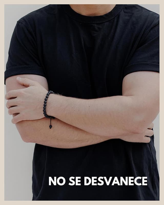 Detalle 2 de GOOD.designs Pulsera Shamballa trenzada ⛓