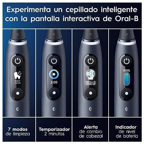 Thumbnail 5 de Oral-B iO 9 Cepillo Eléctrico Negro 🦷 Con Accesorios