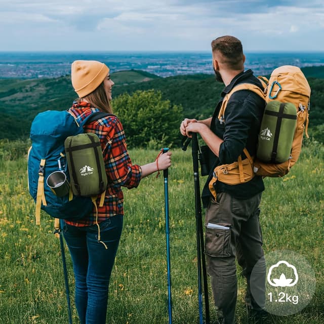 Detalle de Night Cat sous-quilt pour hamac de camping (underquilt) – couverture thermique 240 × 110 cm