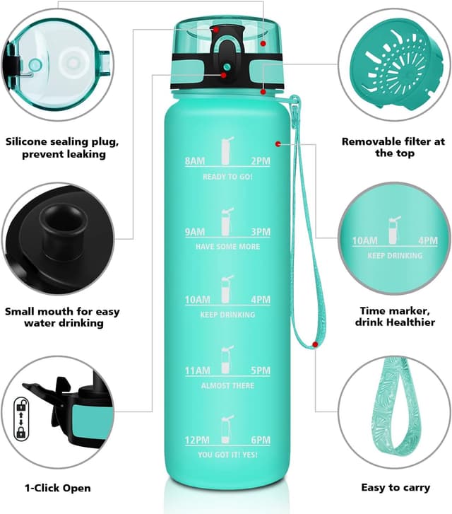 Detalle de Motswedi 500ML Cantimplora libre de BPA