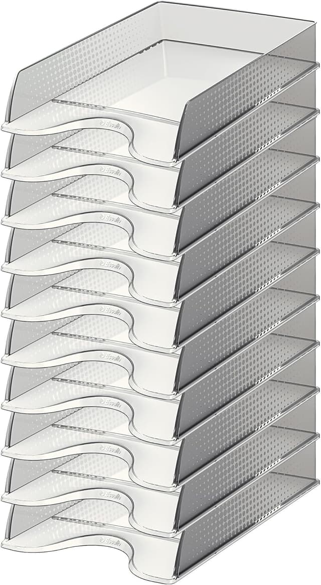 Detalle 1 de Esselte Europost Lot de 10 corbeilles A4