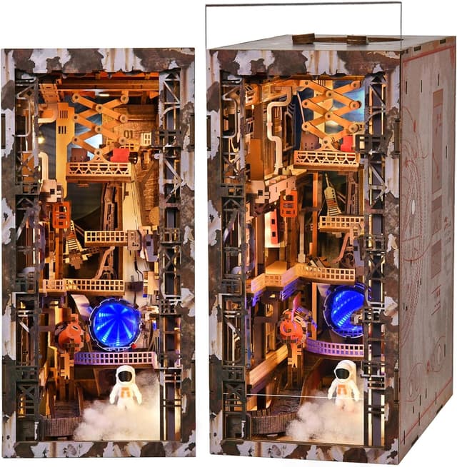 Imagen de MiniCity Book Nook, kit 3D avec LED en OfertitasTOP