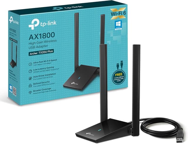 Imagen de TP-Link Archer TX20U Plus WLAN‑Adapter AX1800 für PC en OfertitasTOP