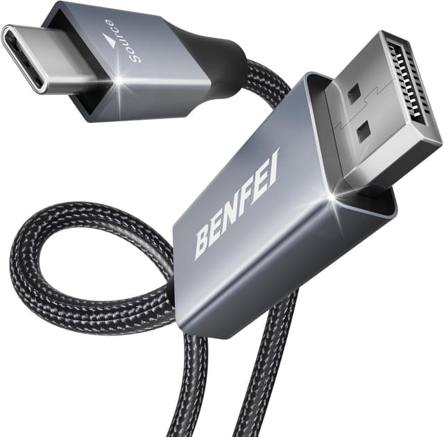 Detalle de BENFEI USB‑C DisplayPort Kabel 4,5 m