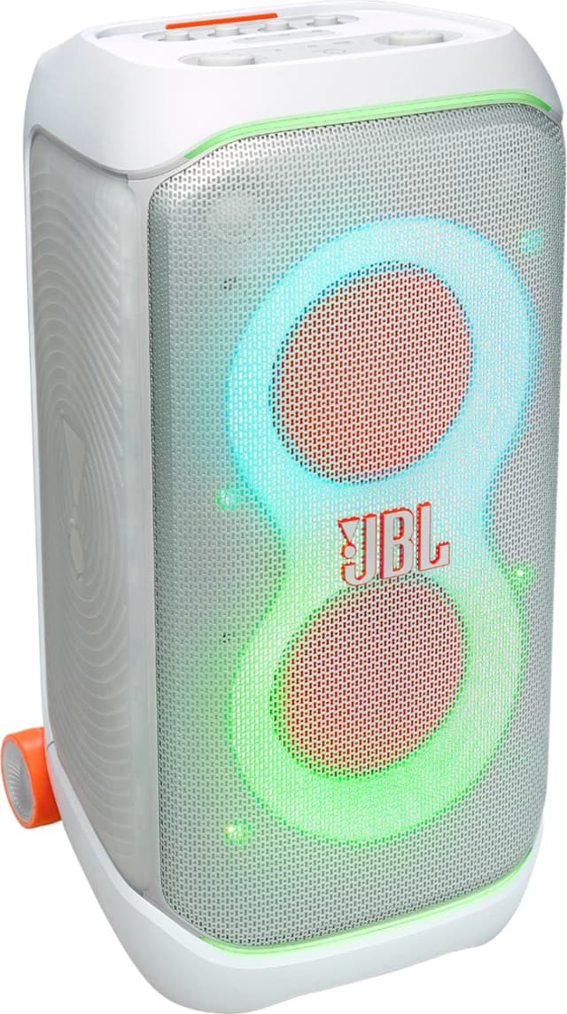 Thumbnail 30 de JBL Partybox 320 Weiß Mikrofonset 18 Stunden