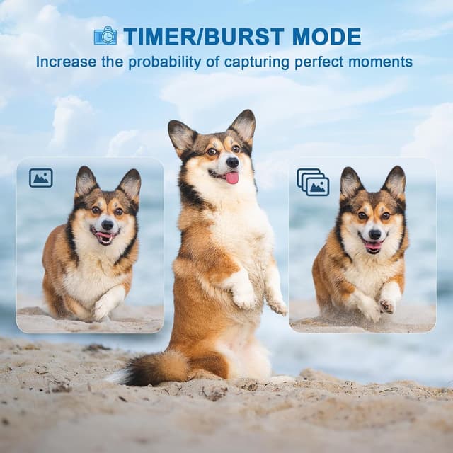 Thumbnail 5 de Digital Camera 64MP 4K Vlogging Camera with 16X Zoom