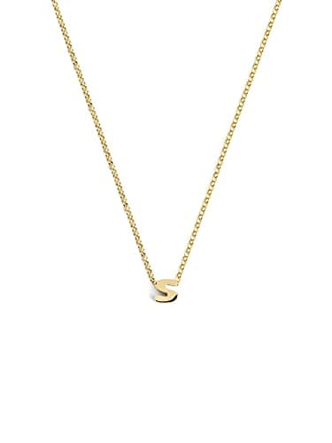 Detalle de SINGULARU Single Letter Collar letra S en plata 925 ✨💍