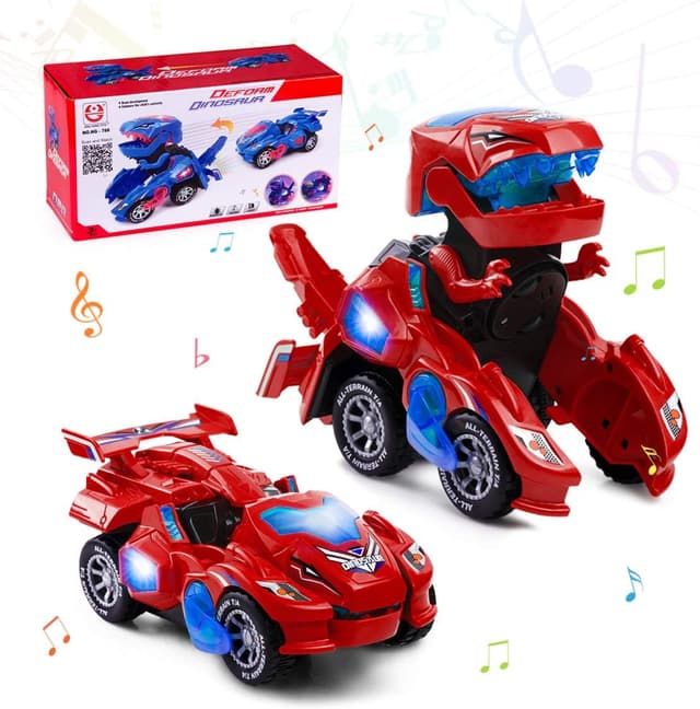 Detalle de Highttoy Dinosaur Transforming Car for Ages 3–7