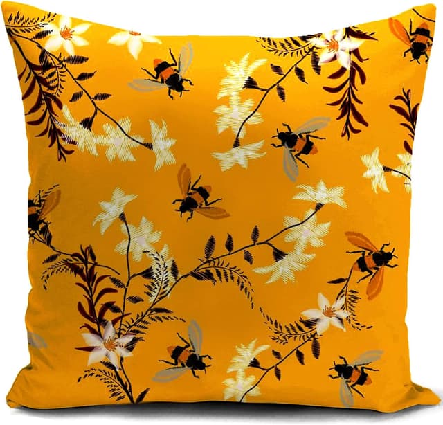 Imagen de HUASHUZI federe cuscini 40x40 gialli en OfertitasTOP