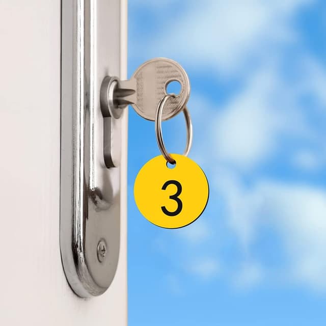 Thumbnail 4 de OFFCUP Portachiavi Numerati 1-50 giallo