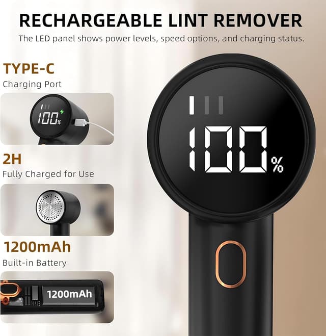 Thumbnail 2 de BZGG Fabric Shaver 3‑speed lint remover