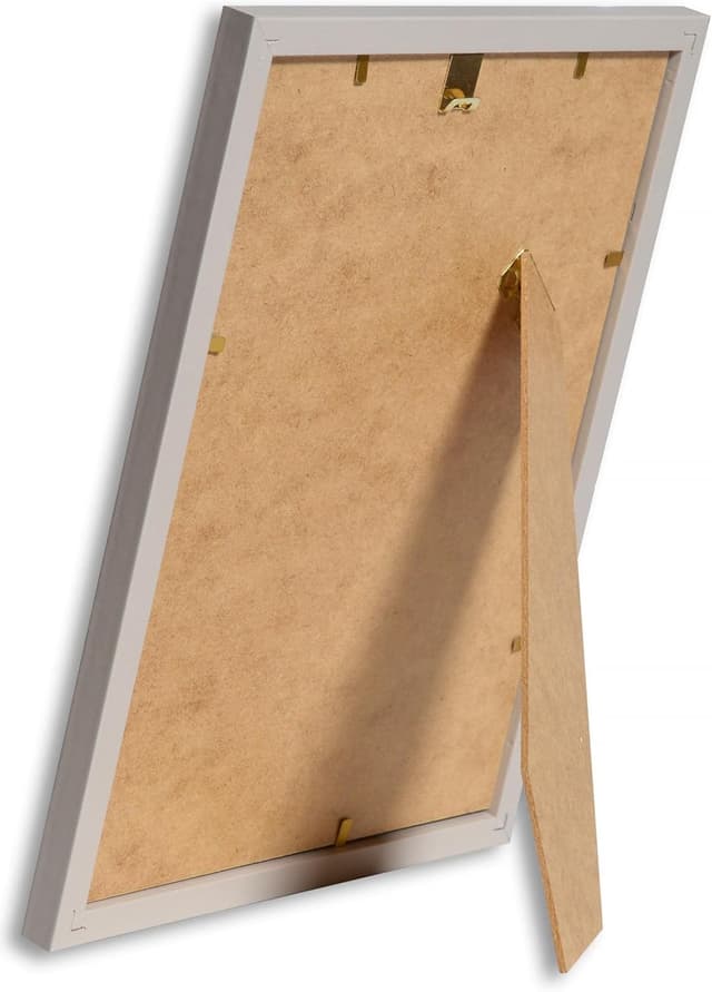 Detalle de Cadre photo Victor Klee 18x24 cm Gris (bois, châssis + verre acrylique) – Simple et Moderne