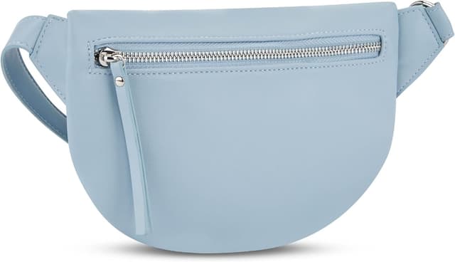 Detalle de Expatrié Marsupio Donna Alice Small azzurro: borsello compatto per festival, viaggi e uso quotidiano