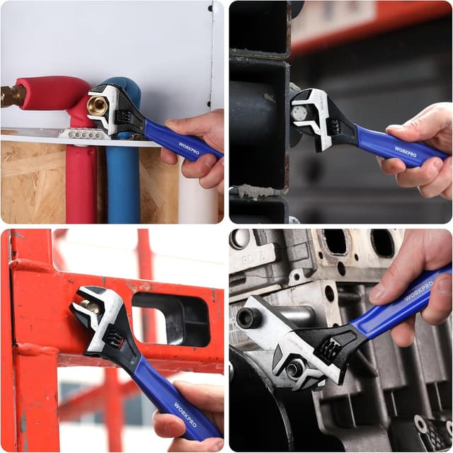 Thumbnail 6 de WORKPRO Llave Inglesa 200 mm 30 mm