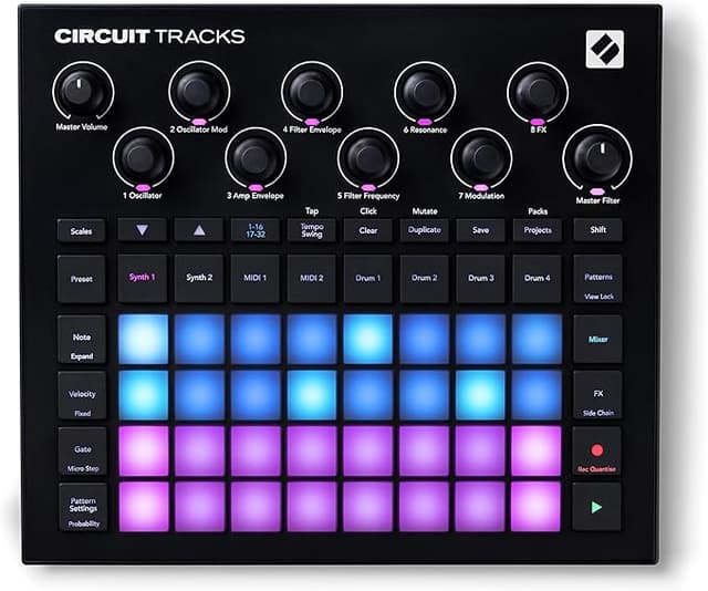 Imagen de Novation Circuit Tracks 🎵: Secuenciador Groovebox para Música Electrónica en OfertitasTOP
