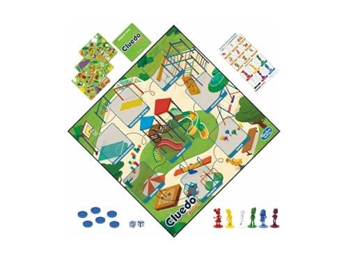 Detalle 2 de Hasbro Gaming Cluedo Junior juego de mesa para 4 años 🧩