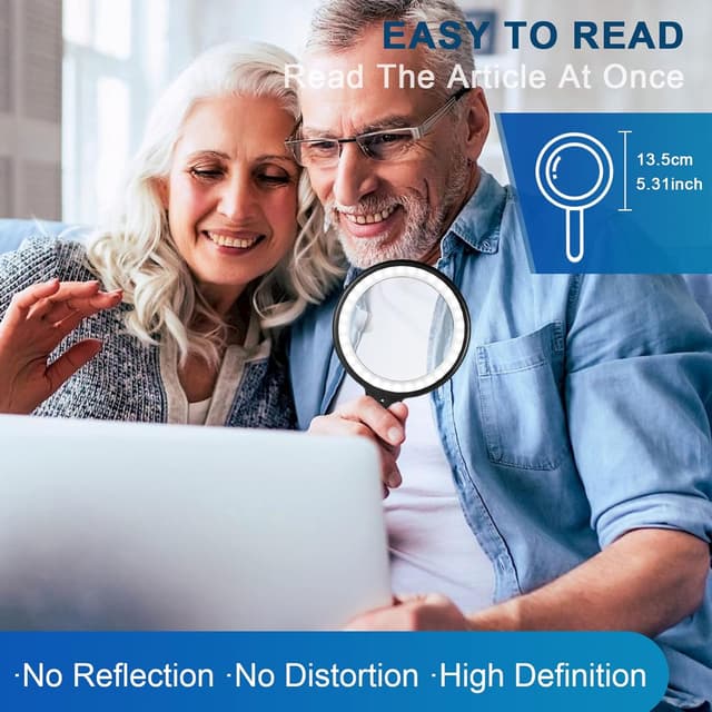Thumbnail 4 de Afaneep Leselupe 30x 60x für Senioren 🔍