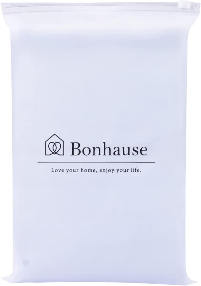 Thumbnail 6 de Bonhause Leopard Tropical Leaves Shower Curtain 180x180 cm