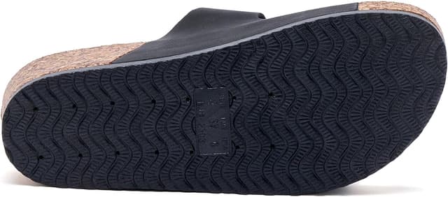 Detalle de JOMIX ciabatte da uomo Estate con fibbia regolabile, sughero traspirante e suola antiscivolo MCX250058