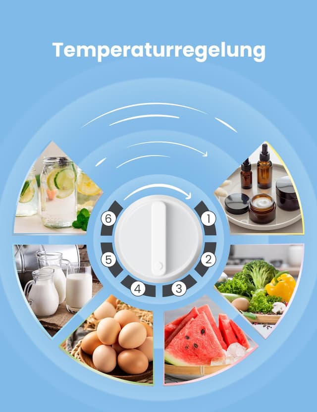 Detalle 1 de Comfee RCD50WH2(E) Mini Kühlschrank 43 L