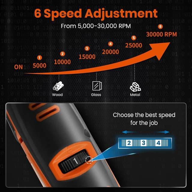 Thumbnail 1 de HARDELL Outil rotatif sans fil 12V 94 accessoires 🛠