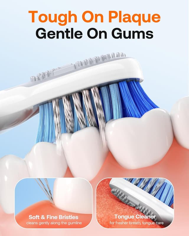 Detalle de Bitvae D2 ultrasonic toothbrush 60-day