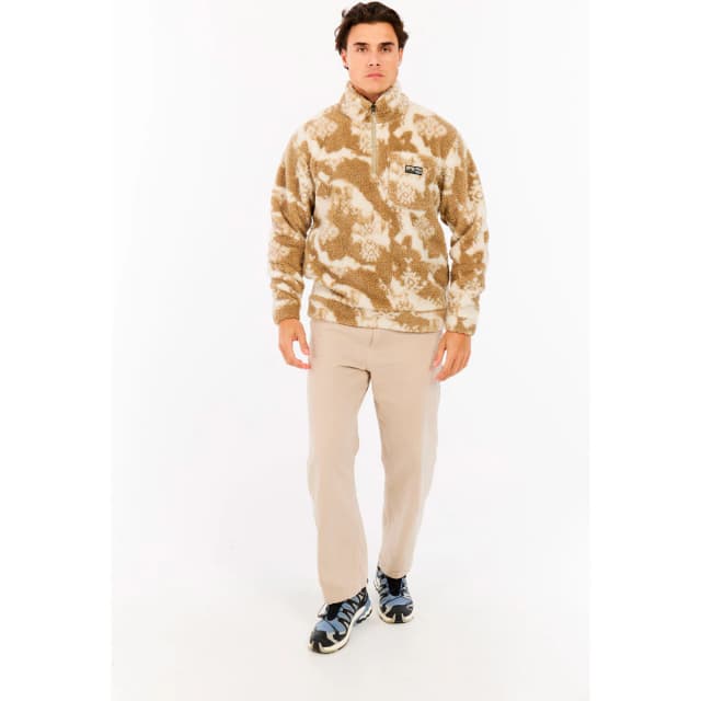 Detalle de Protest Forro polar de hombre Kinsley con cremallera 1/4