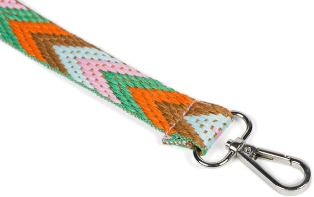 Detalle de styleBREAKER tracolla stretta regolabile intercambiabile zig-zag unisex 02013023