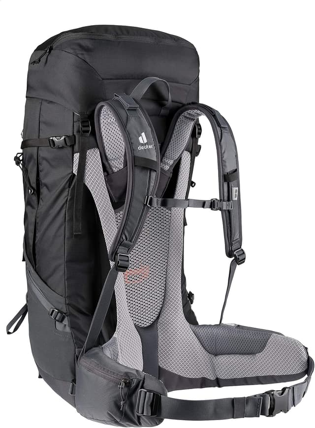 Detalle 2 de deuter Futura Air Trek 60 + 10 Trekking-Wanderrucksack mit Aircomfort Rücken-System