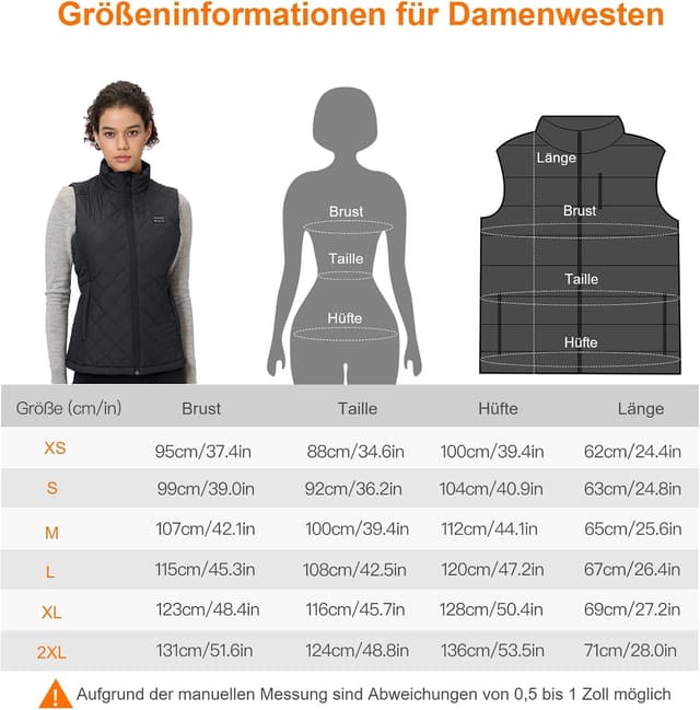 Thumbnail 6 de Sevdiea Heizweste Damen 16000 mAh