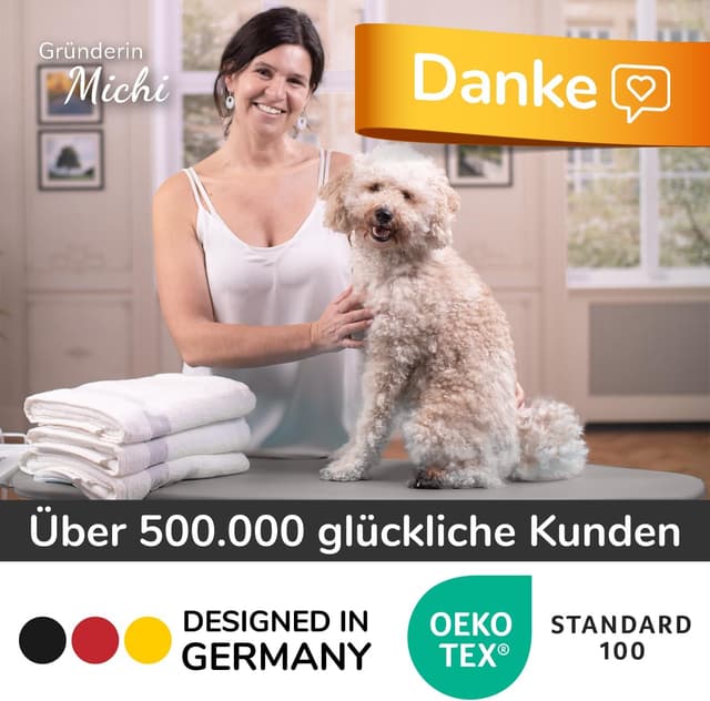 Thumbnail 4 de Super Soft 5 Schichten Turbo 110x30 Bügelbezug