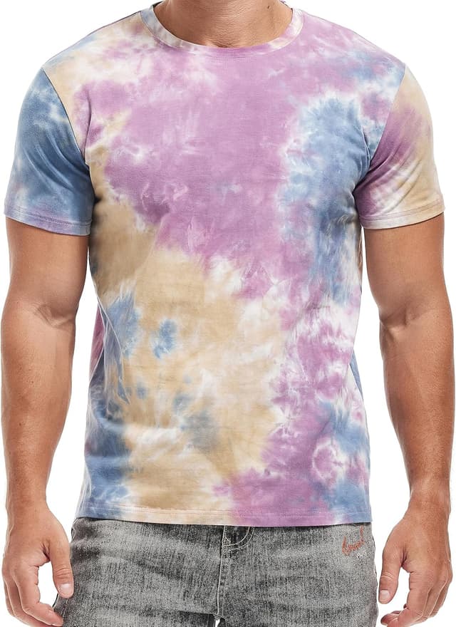 Detalle de Herren T-Shirt Mikroelastik Baumwolle Spandex