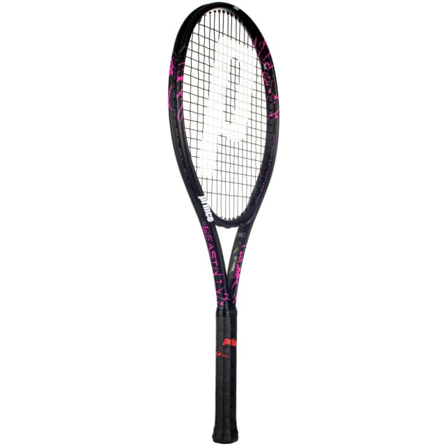 Detalle de Prince BEAST PINK 280 g raqueta de tenis femenina