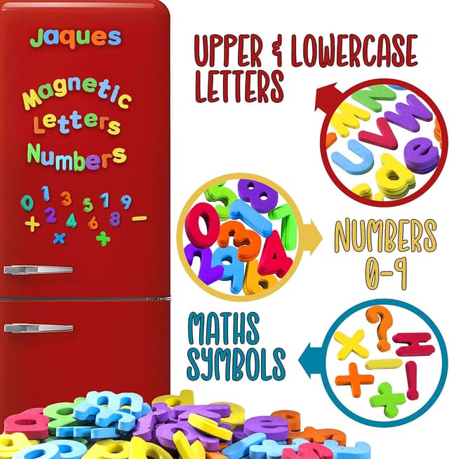 Thumbnail 1 de Jaques of London Magnetic Letters and Numbers Set
