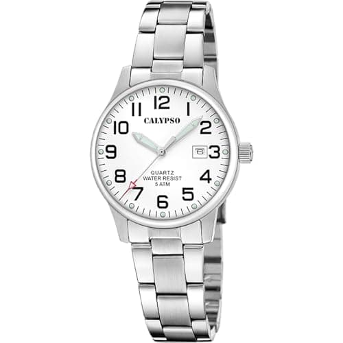 Detalle de CALYPSO K5861/1 Reloj mujer acero 316L 5 ATM