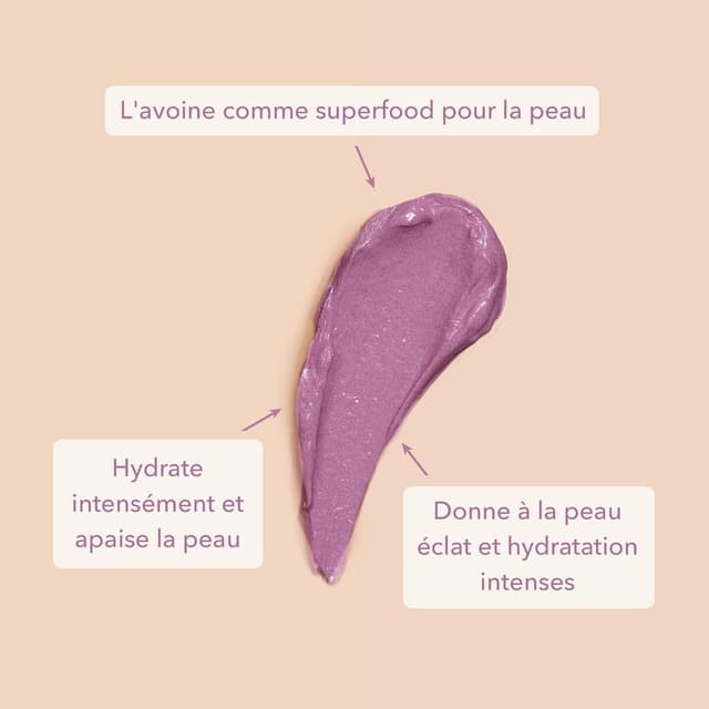 Detalle de Colibri Skincare CALMING MASK (150 ml) : masque crème apaisant et hydratant pour le visage
