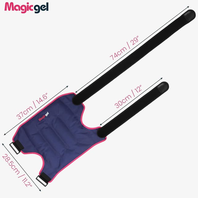 Thumbnail 6 de Magic Gel Extra Large poche de glace en gel pour la hanche avec sangle réutilisable