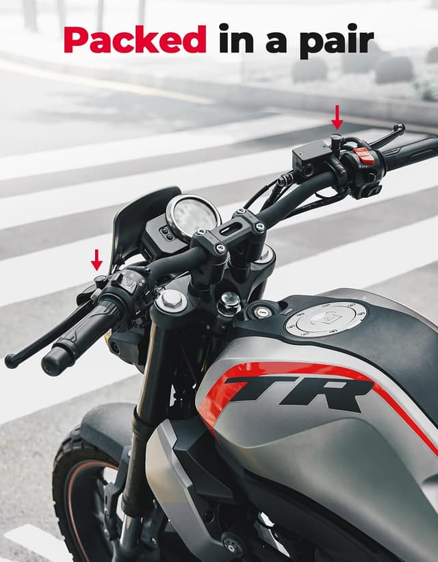 Thumbnail 4 de KEMIMOTO M8 Tapas de espejo aluminio CNC 🏍