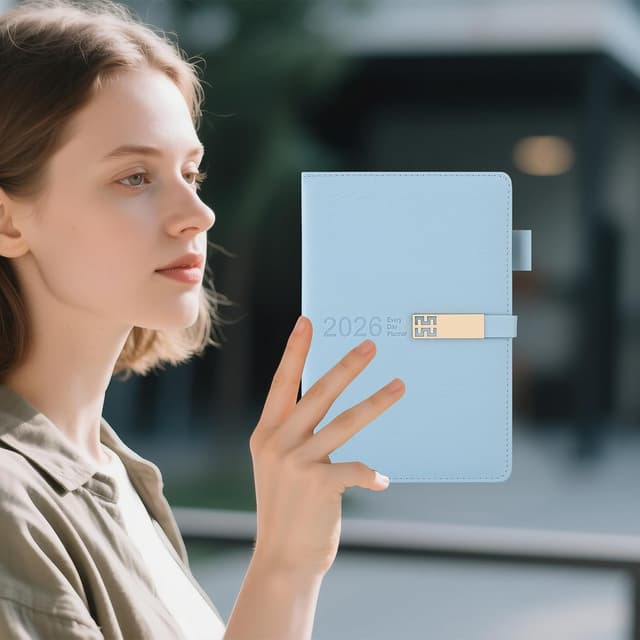 Detalle de Agenda 2026 A5 página por día 📒